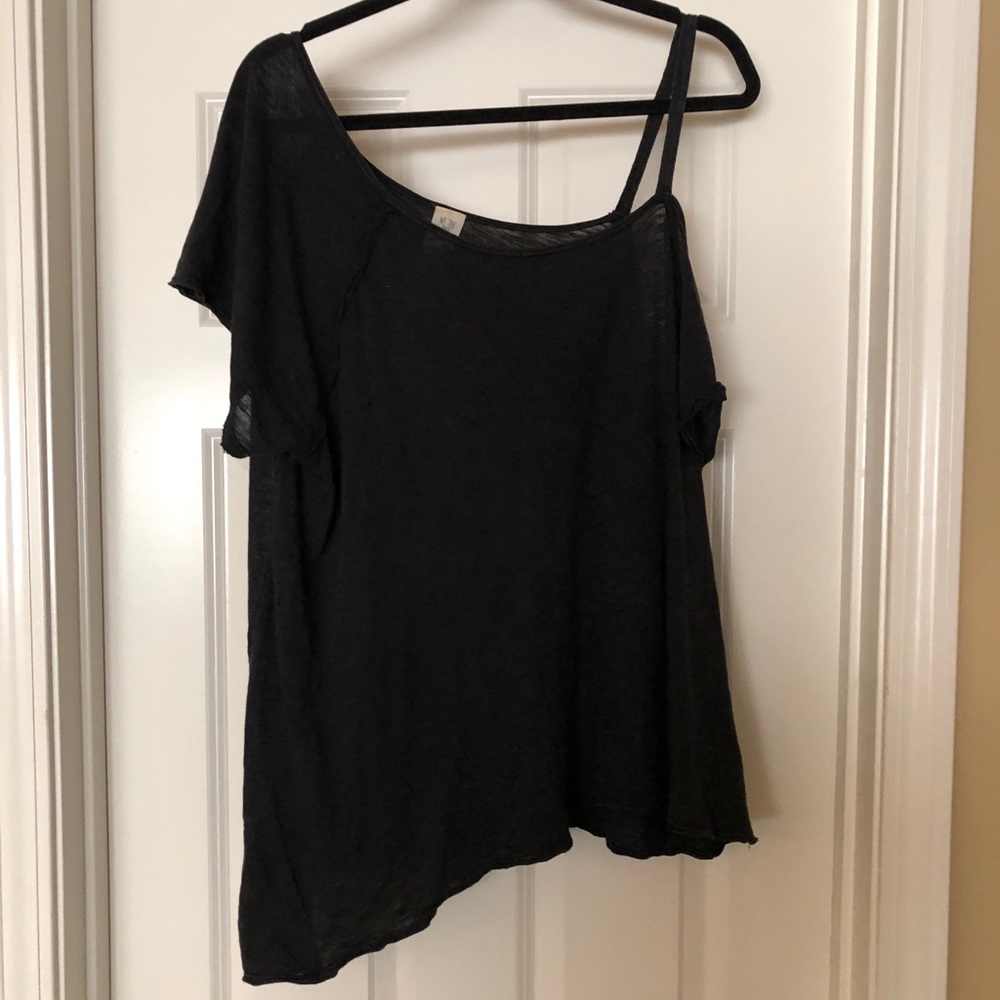 Free People One Shoulder Tee